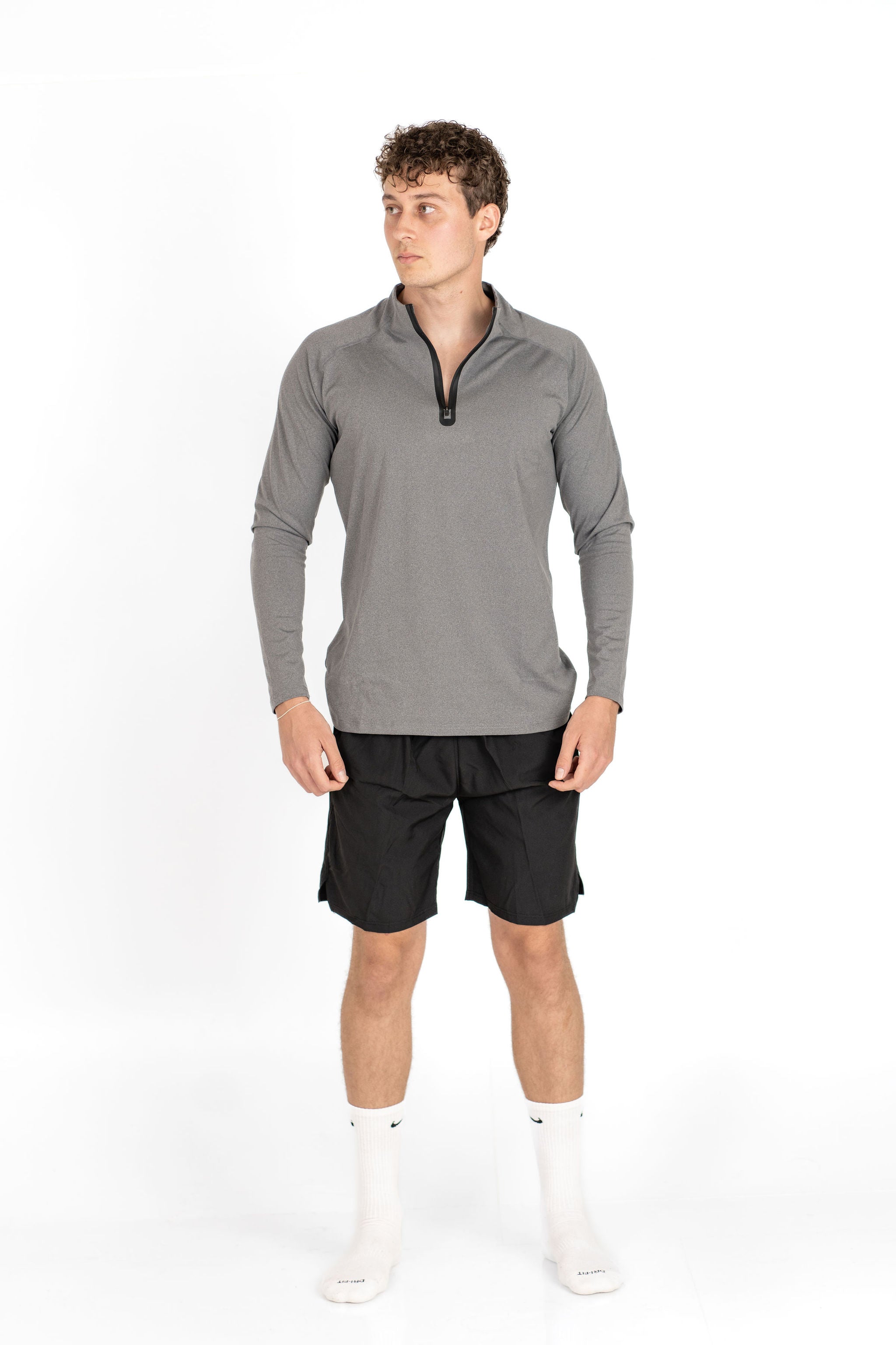 Sport Tech Performance Sweater - Gris