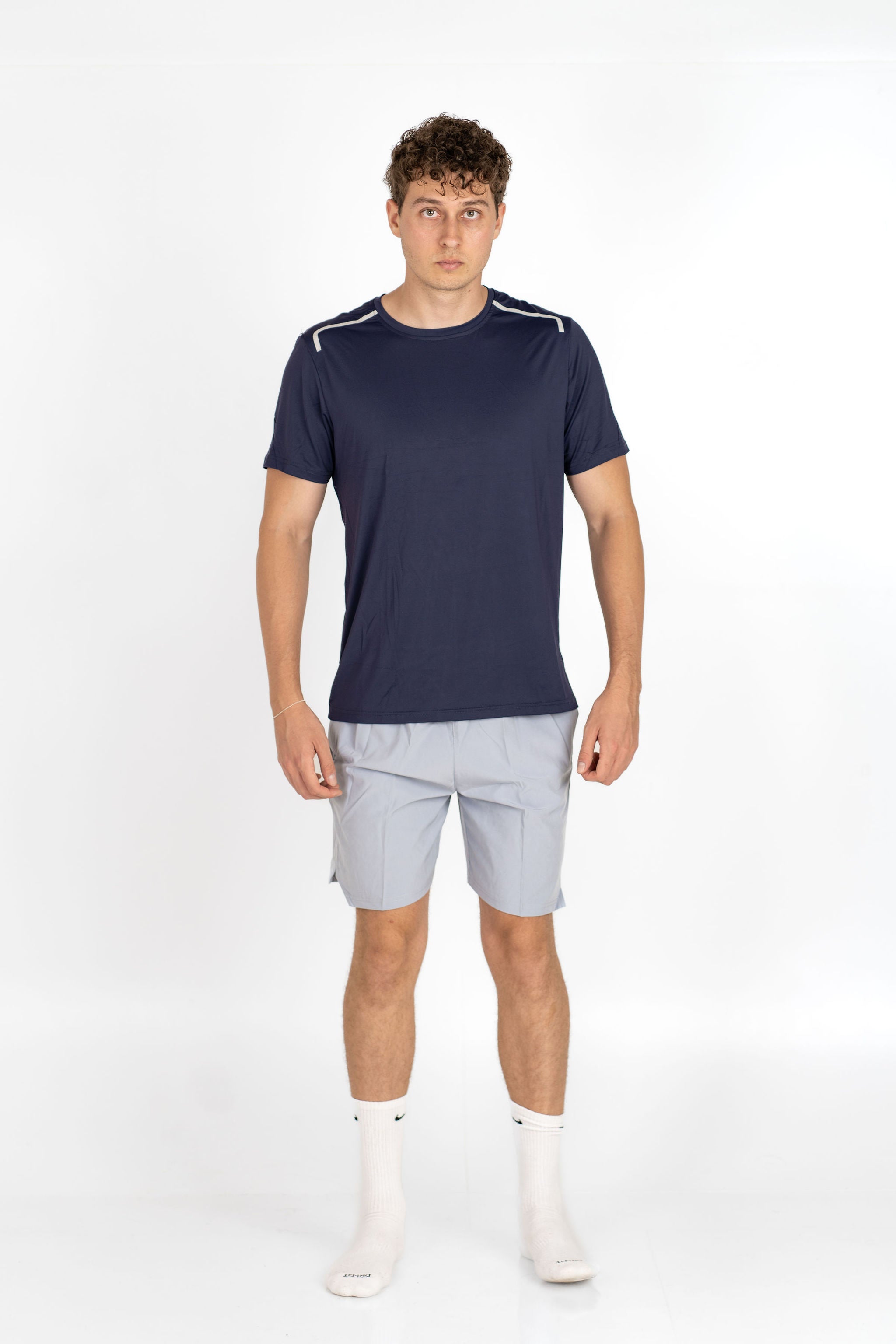 Power Move Sport Shorts - Gris Claro