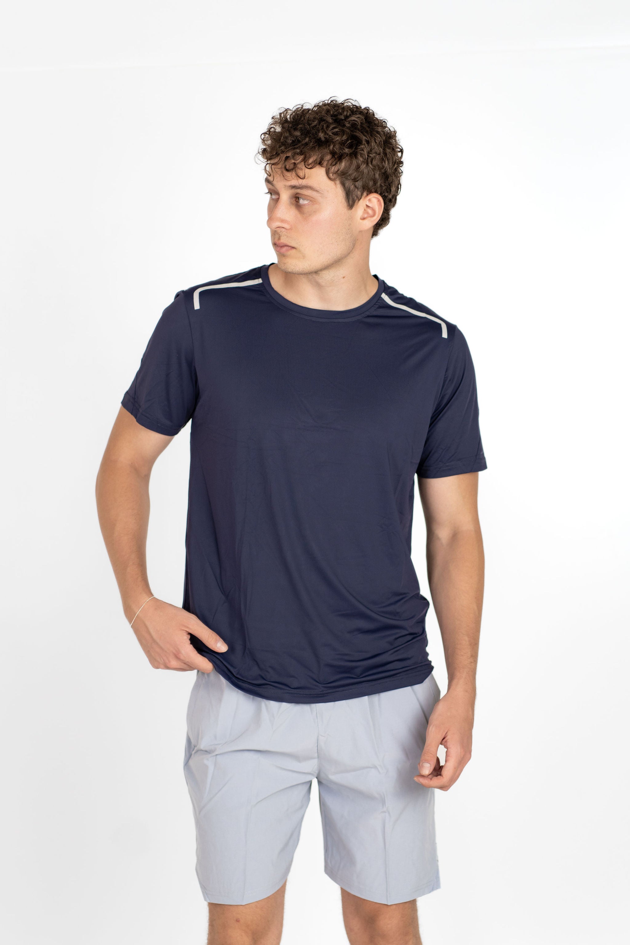 Elite Motion Performance Tee - Azul Marino