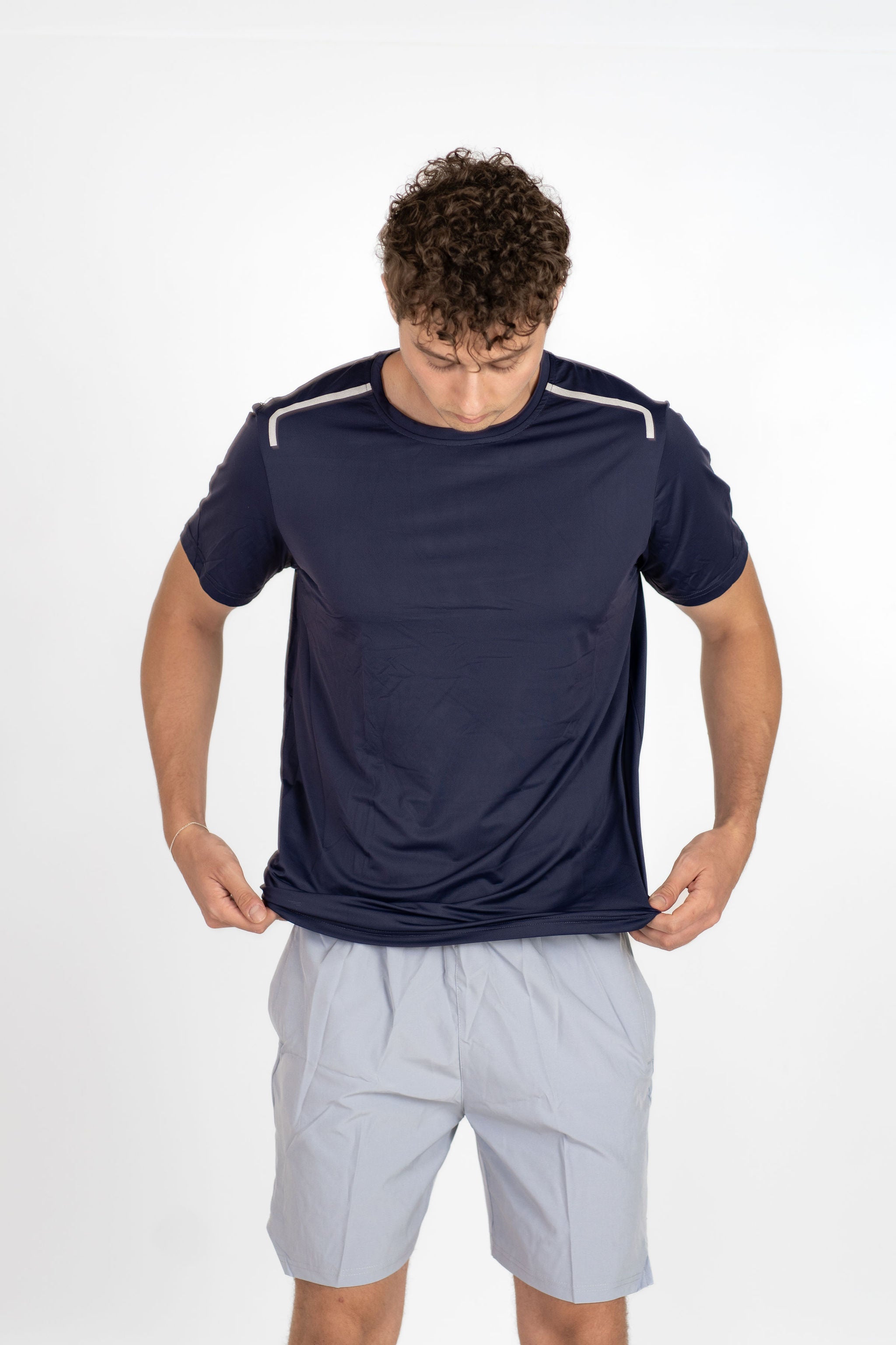 Elite Motion Performance Tee - Azul Marino