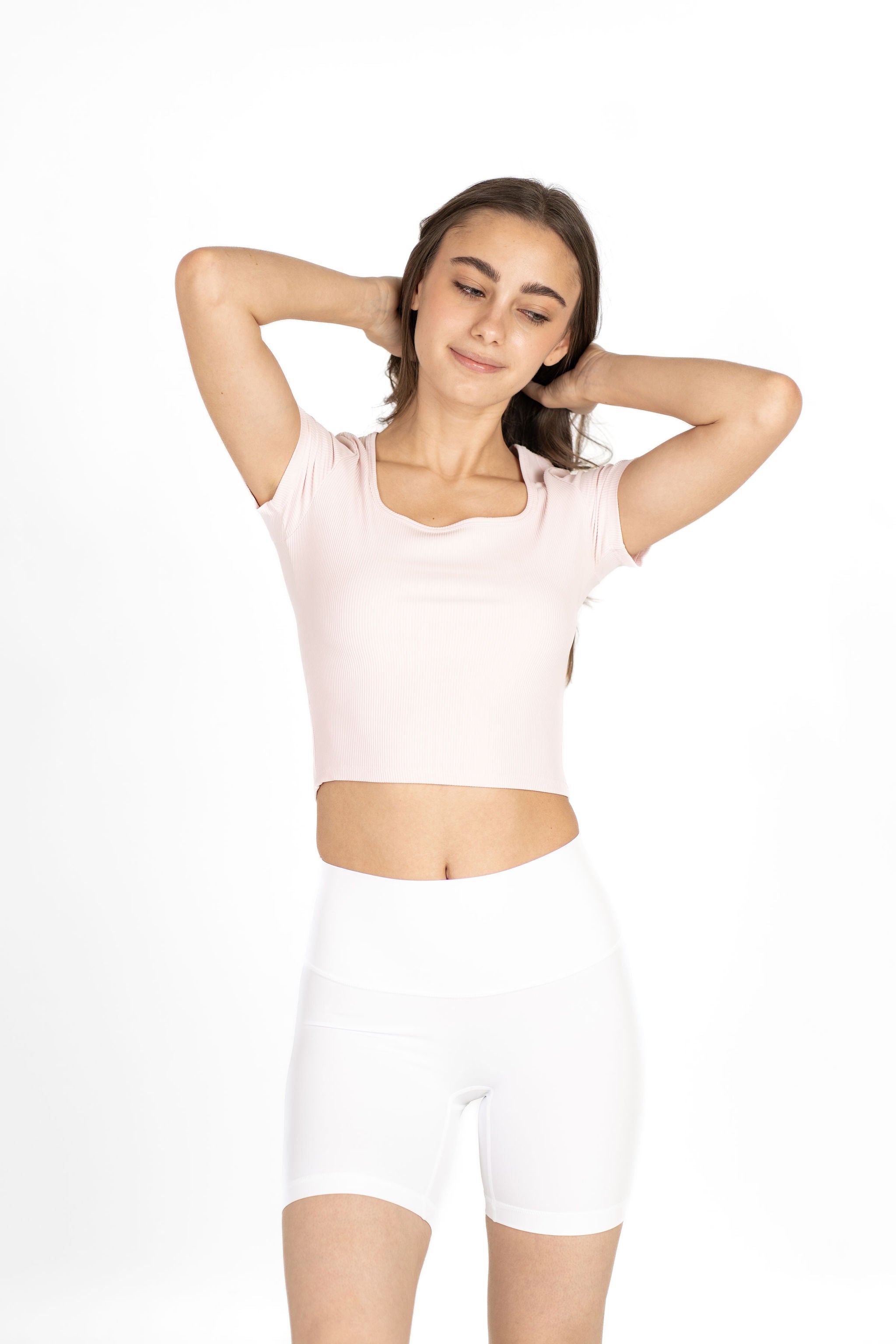 All Lift Biker Shorts - Blanco