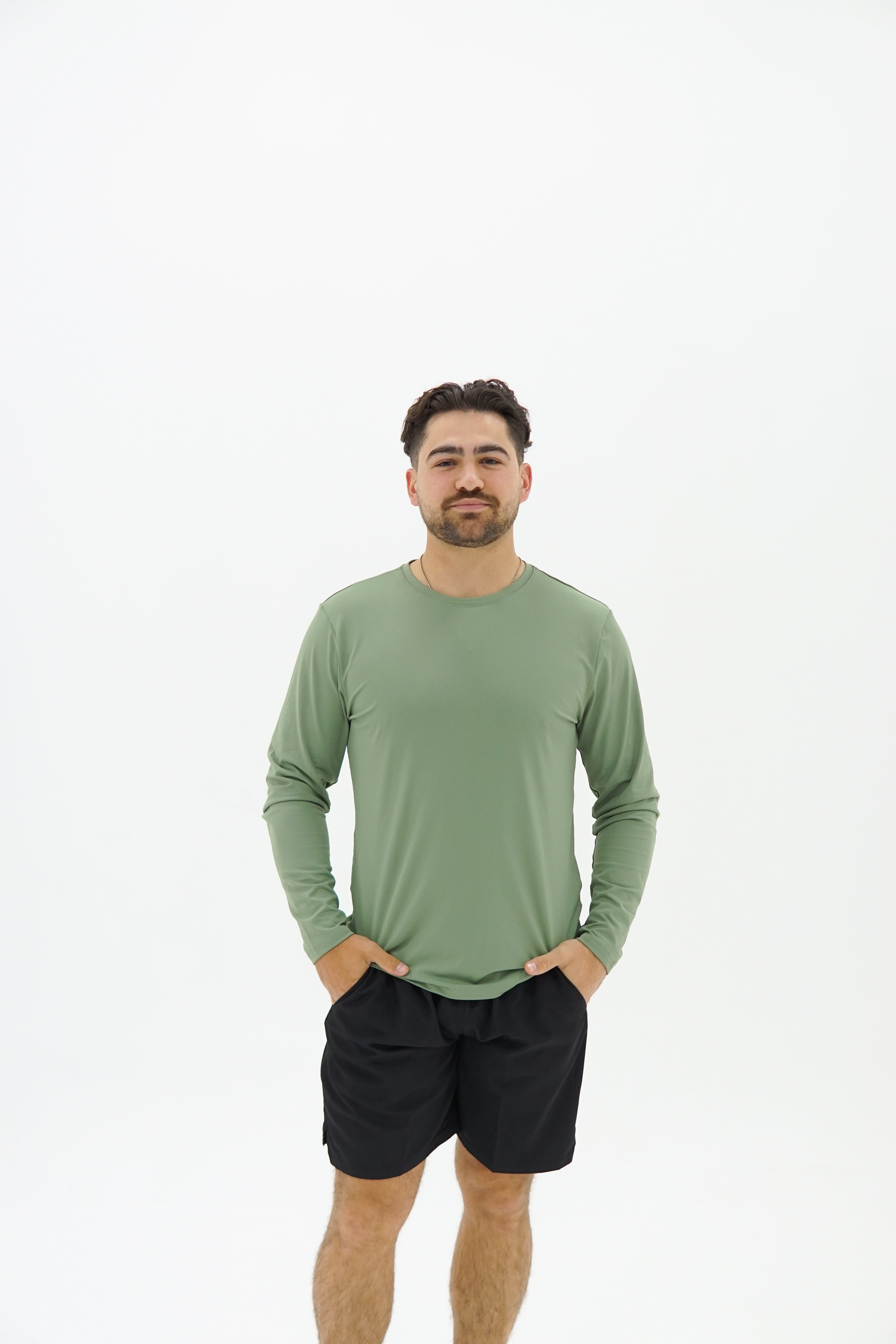 Casual Sport Long Sleeve - Verde Claro