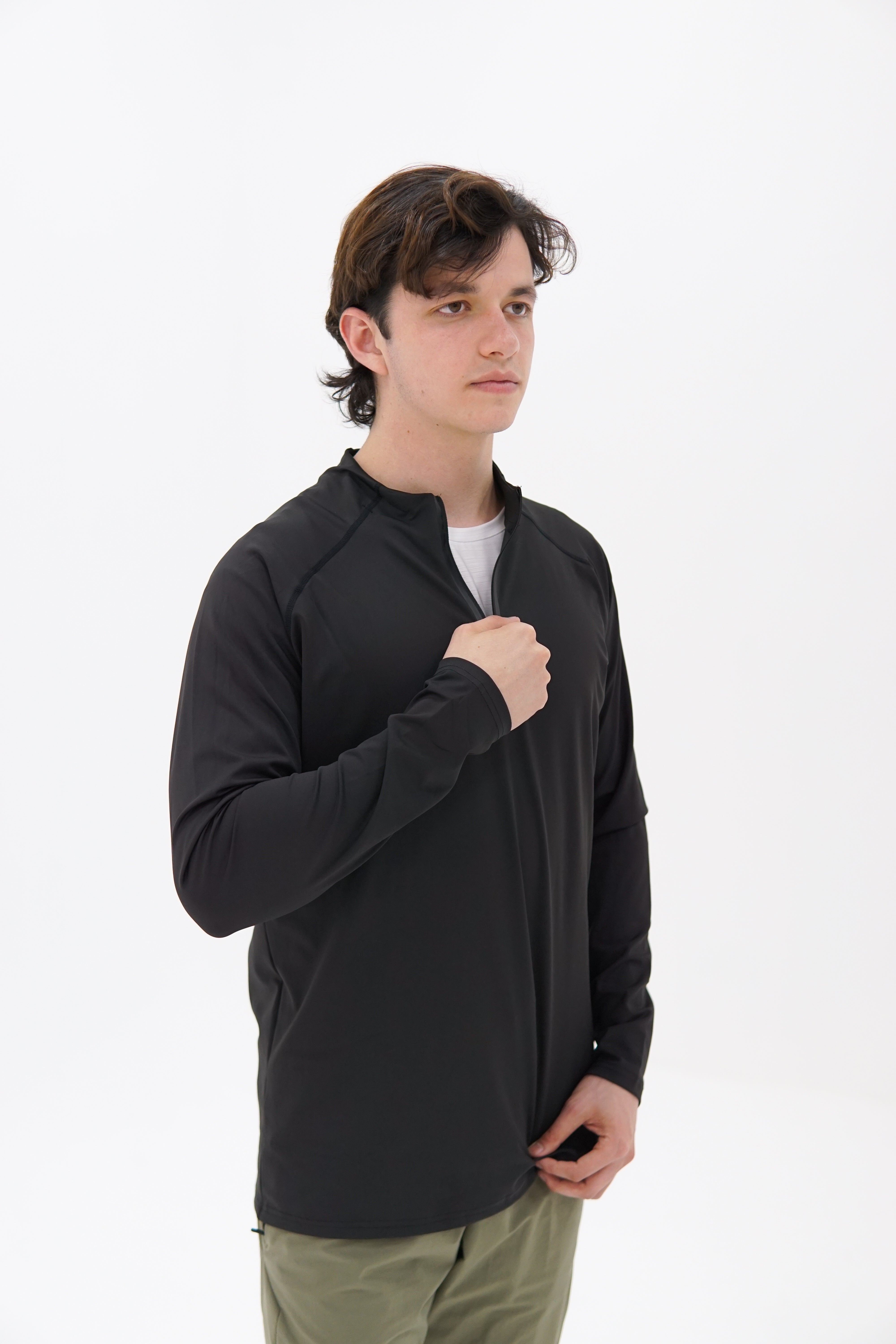 Sport Tech Performance Sweater - Negro