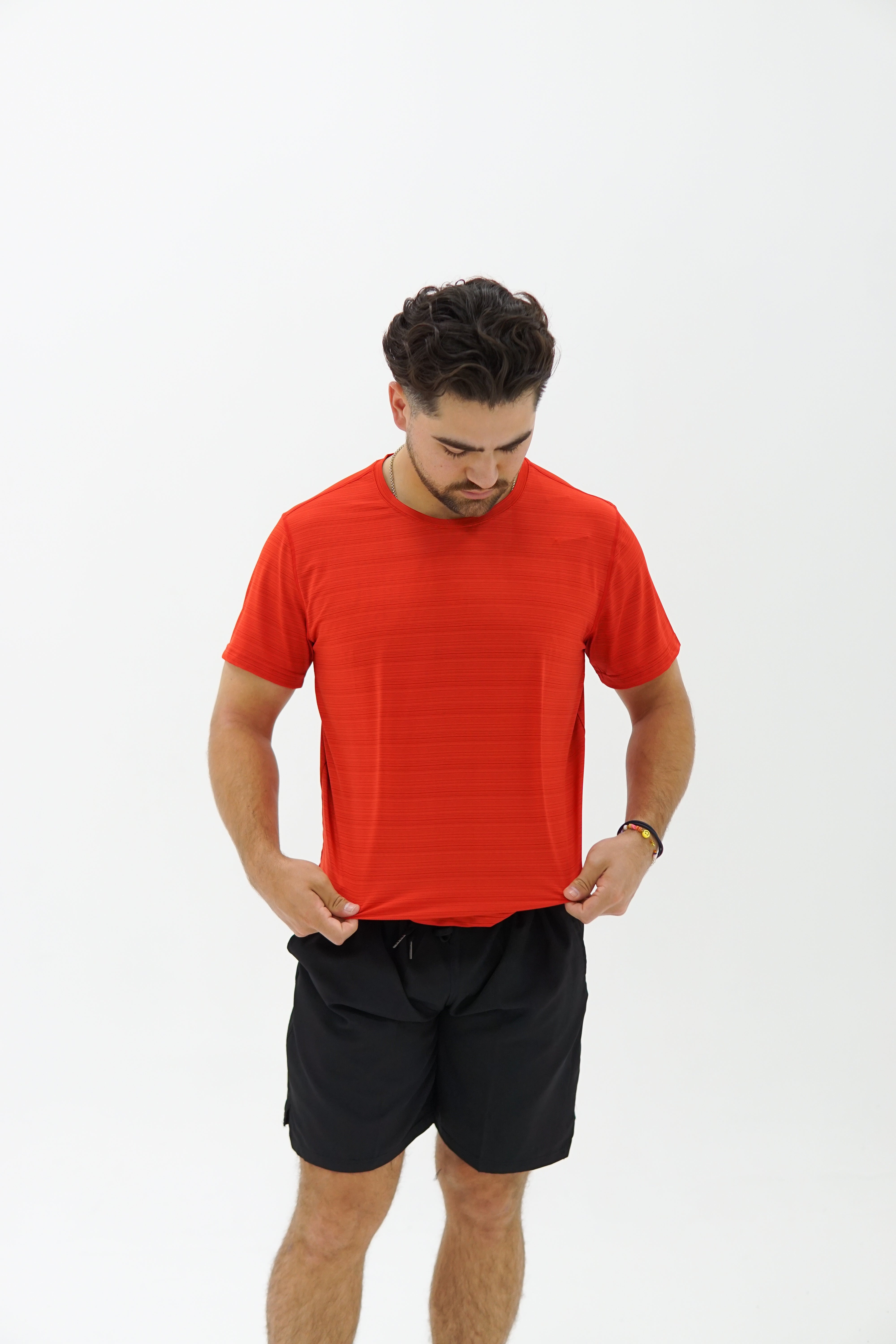 Venture Gym Tee - Rojo