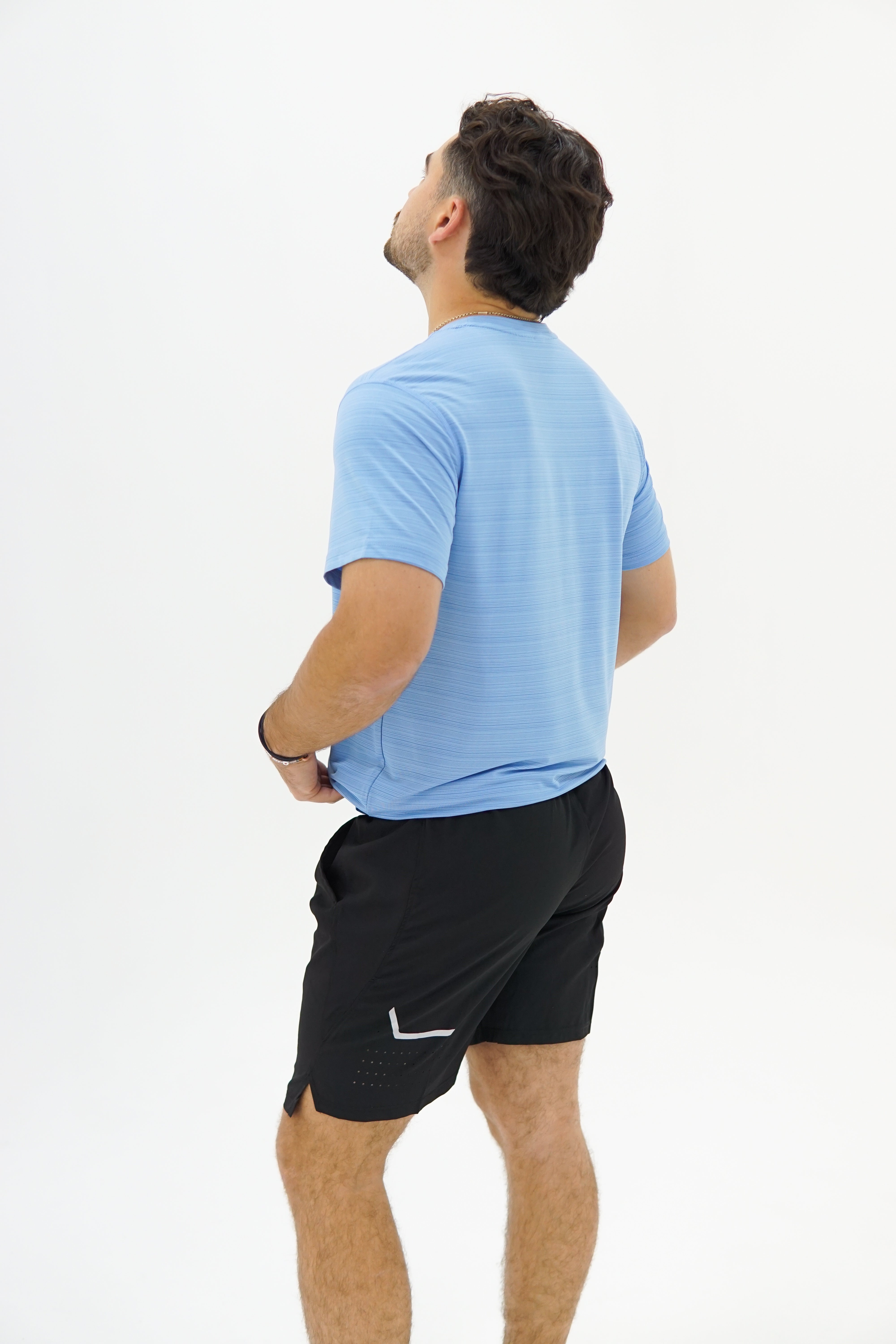 Venture Gym Tee - Celeste