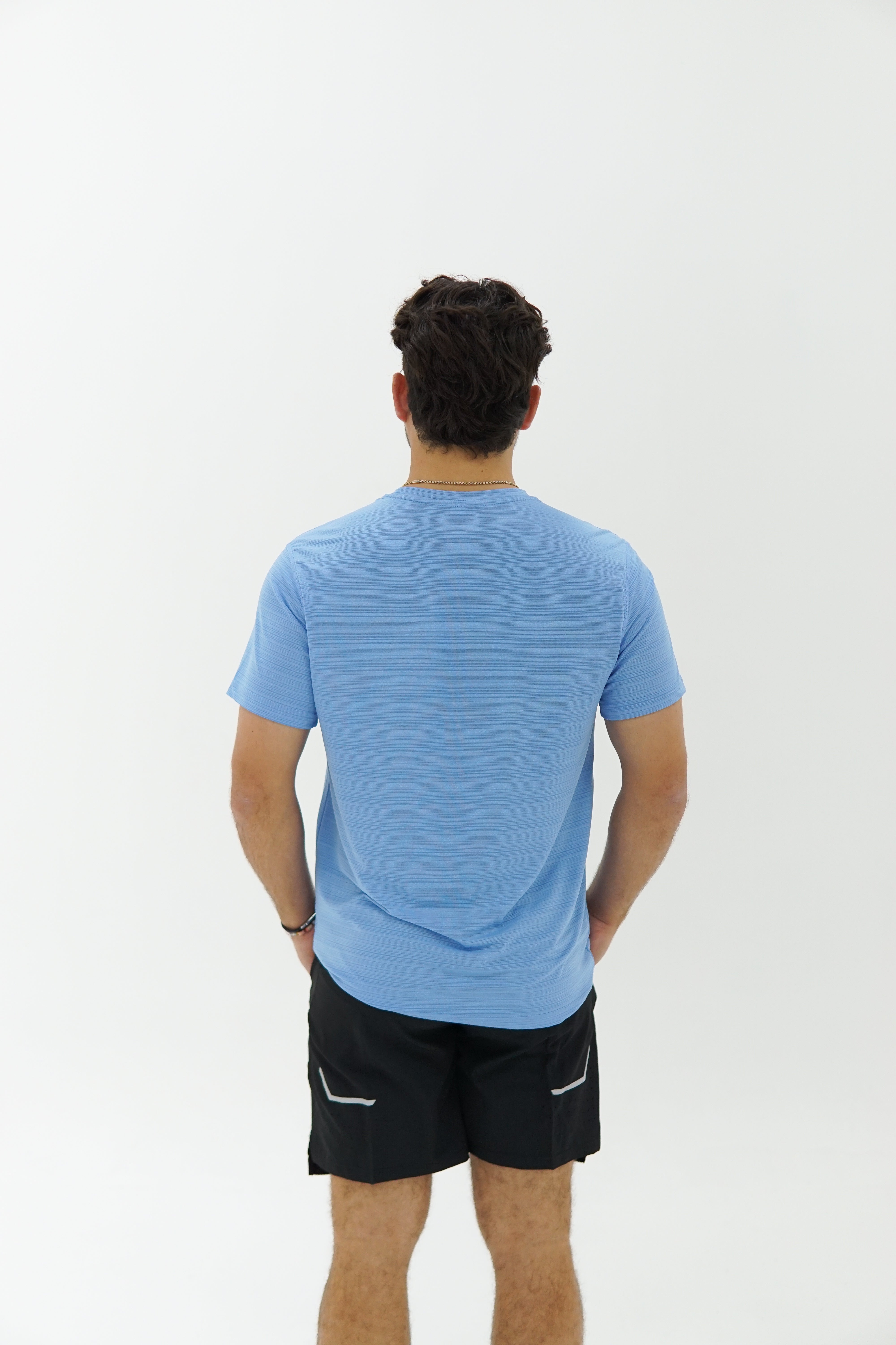 Venture Gym Tee - Celeste