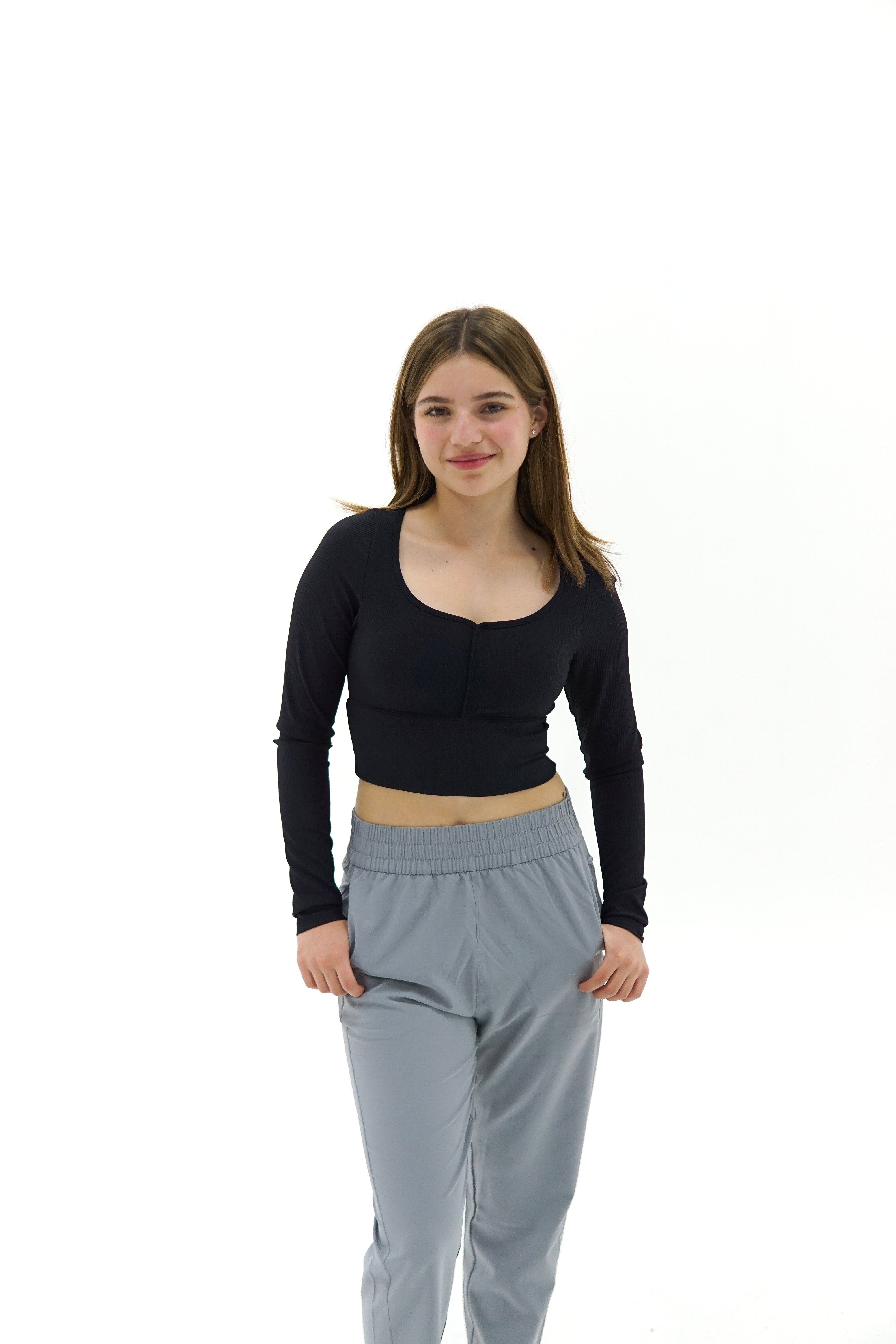 Flexi Soft Long Sleeve Shirt - Negro