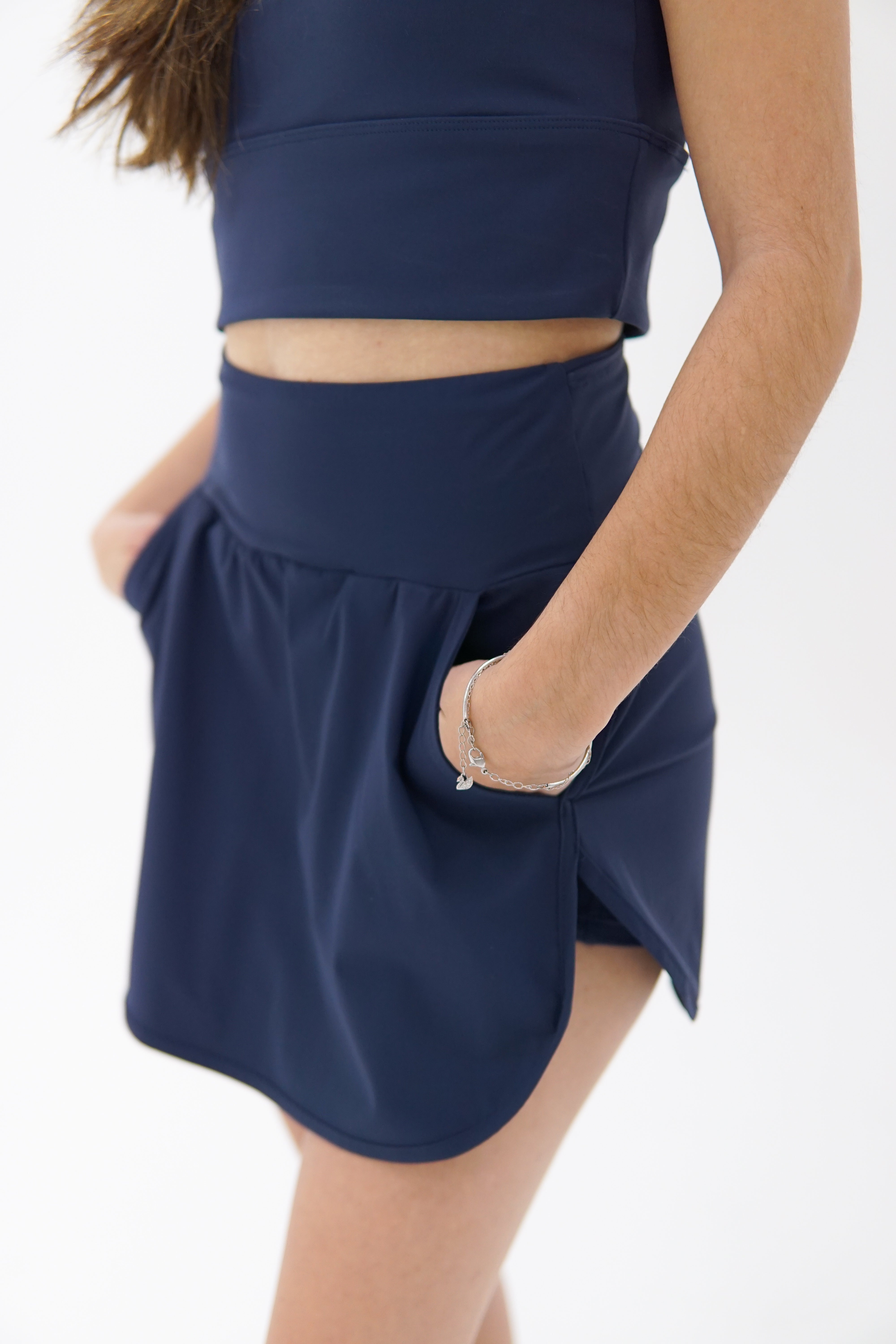 Motion Workout Skirt - Azul Marino