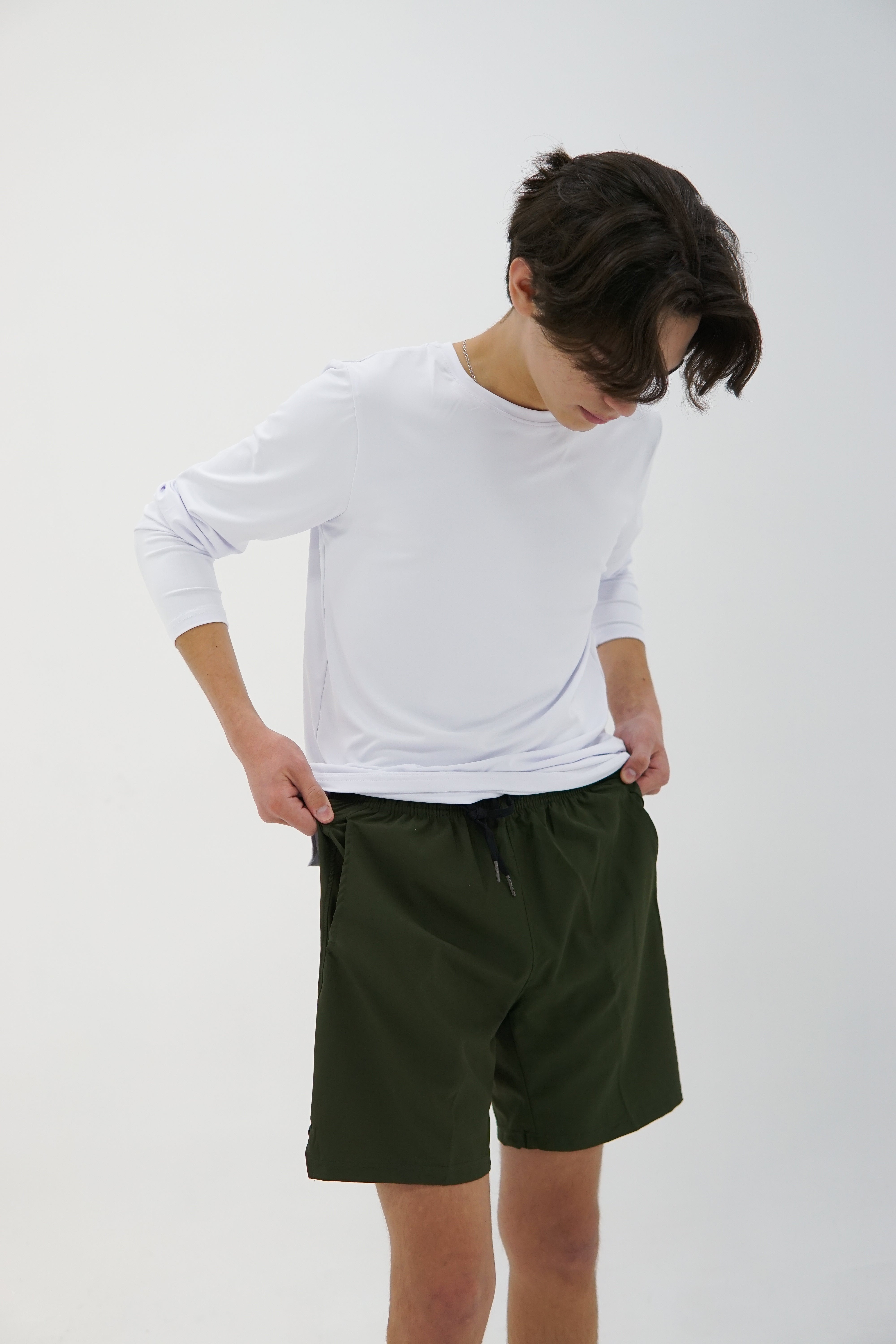 Prime Training Sport Shorts - Verde Obscuro