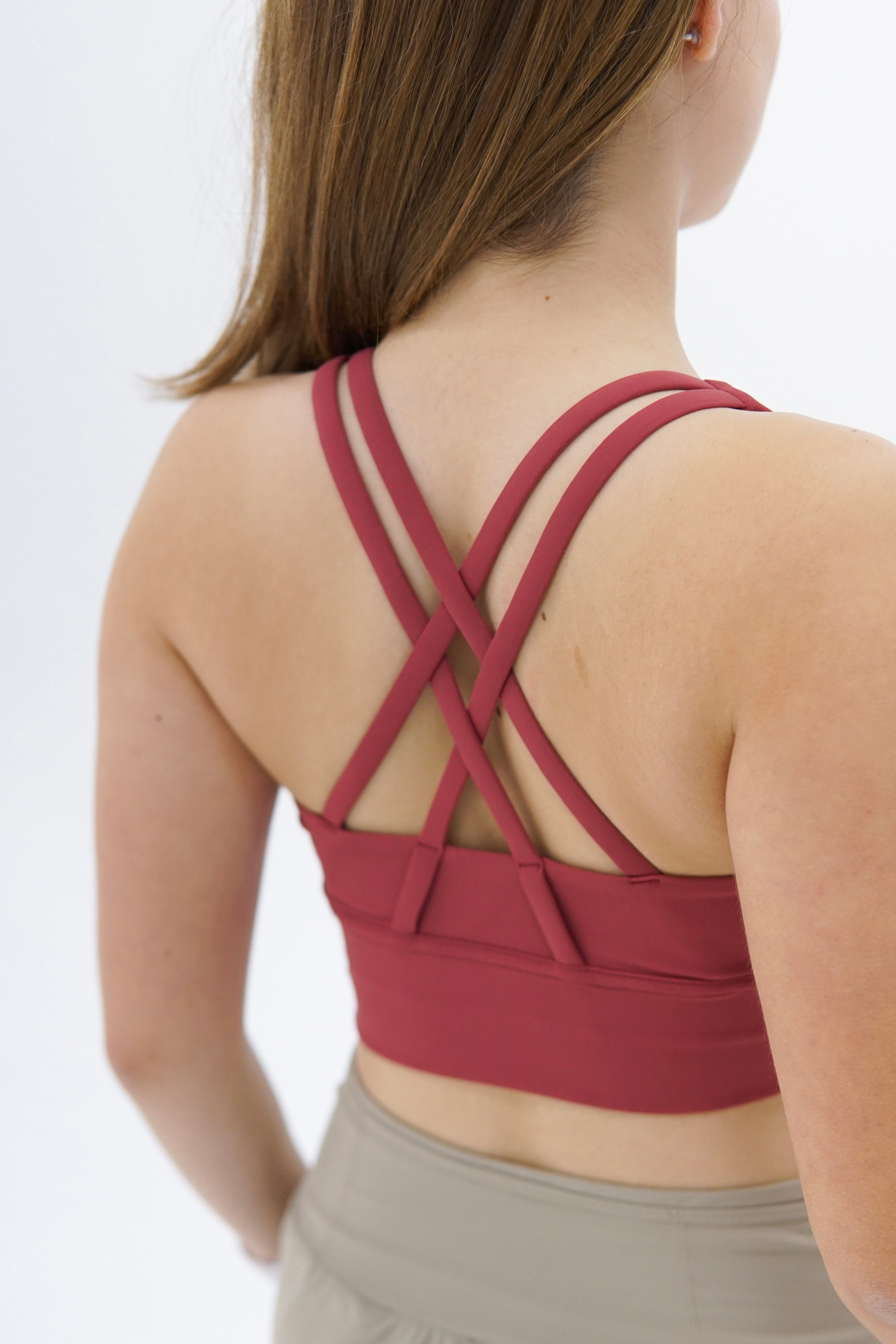 Infinity Sports Bra - Rojo
