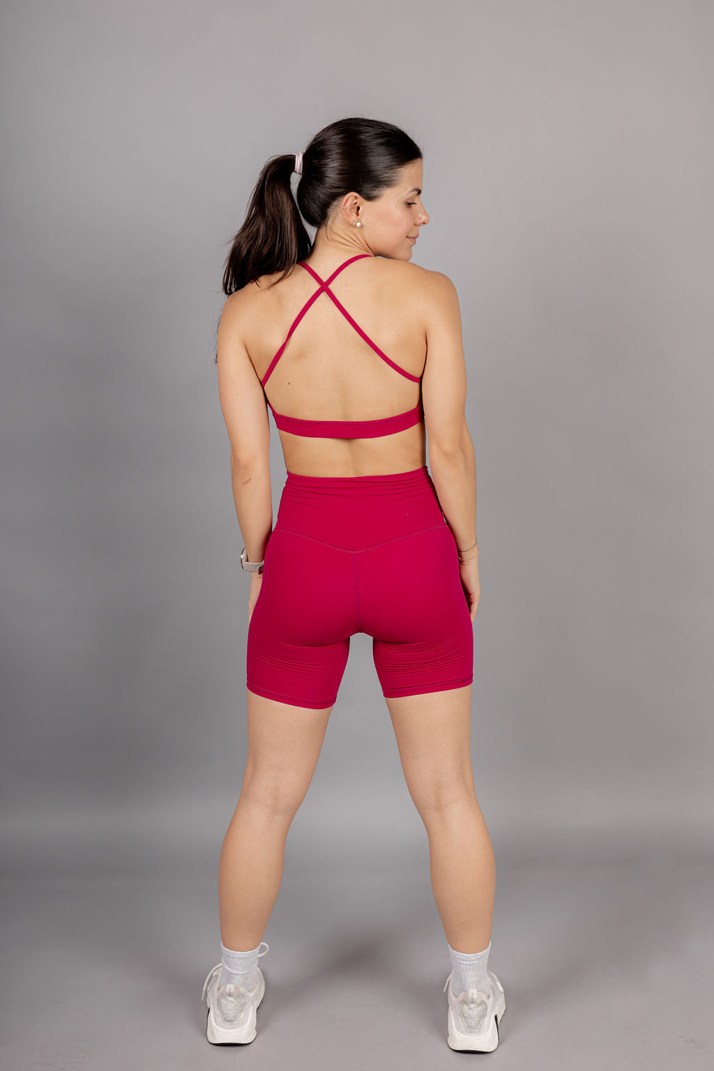 Frame Sport Bra - Magenta