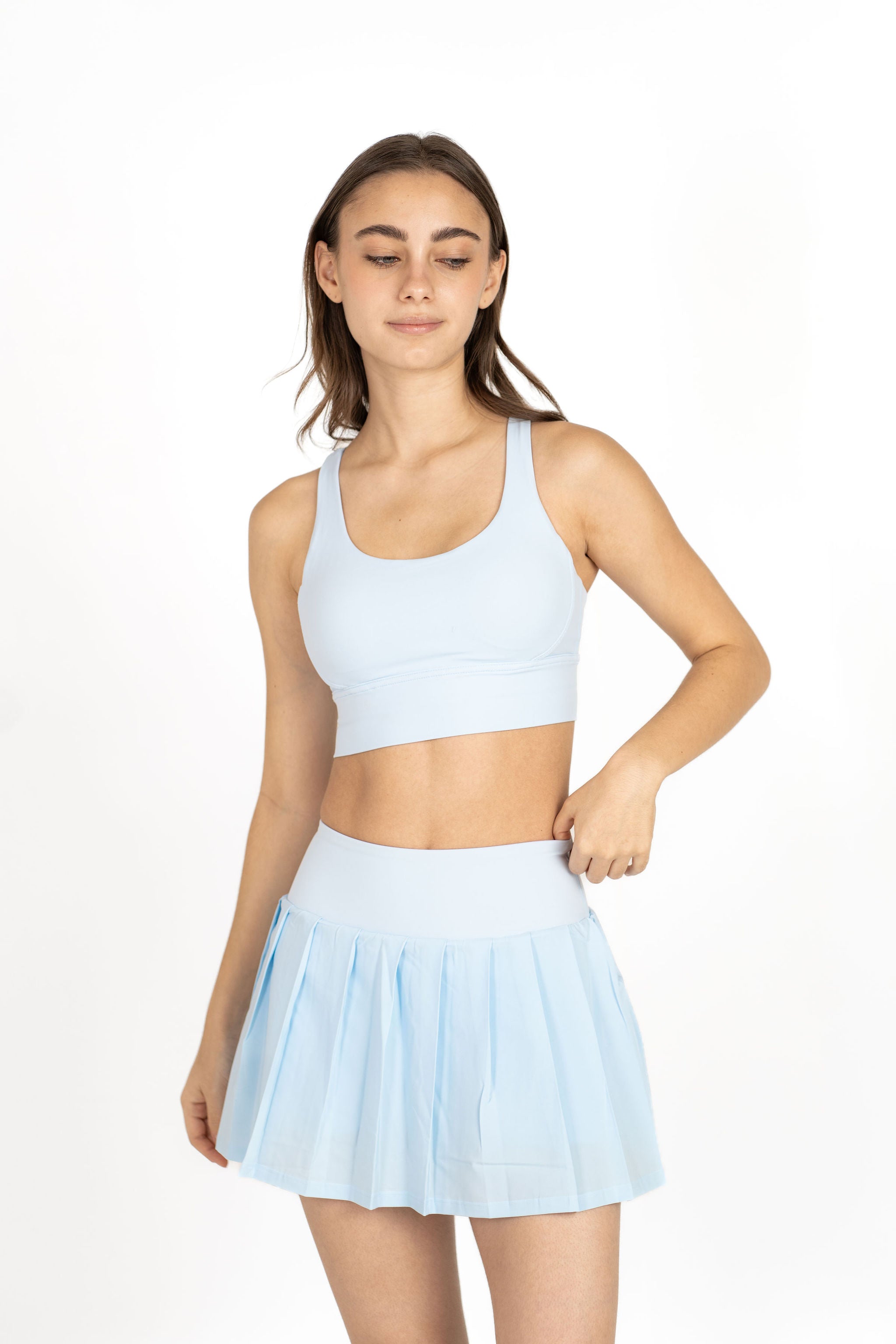 Tennis Cloud Skirt - Baby Blue