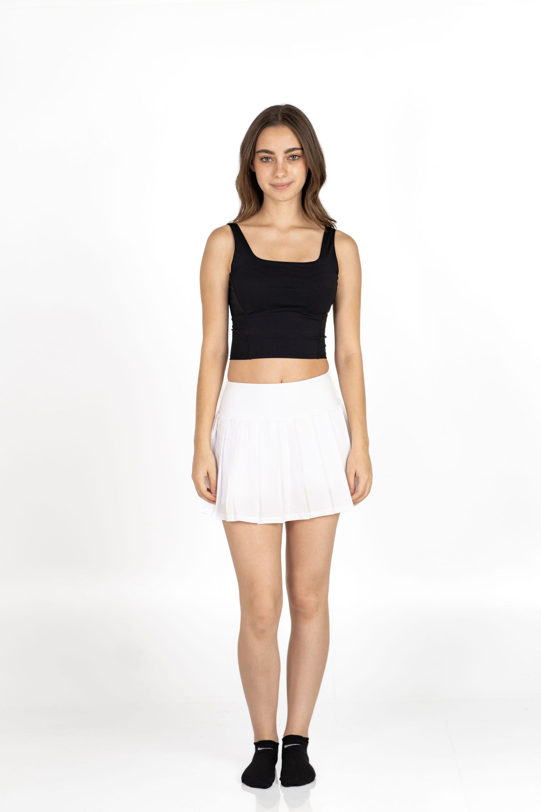 Tennis Cloud Skirt - White