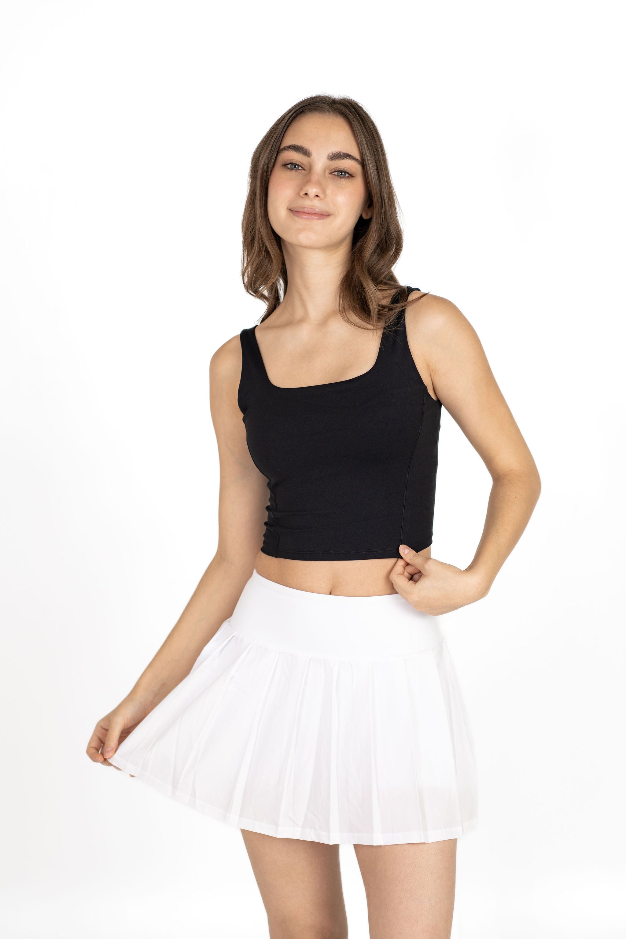 Tennis Cloud Skirt - White