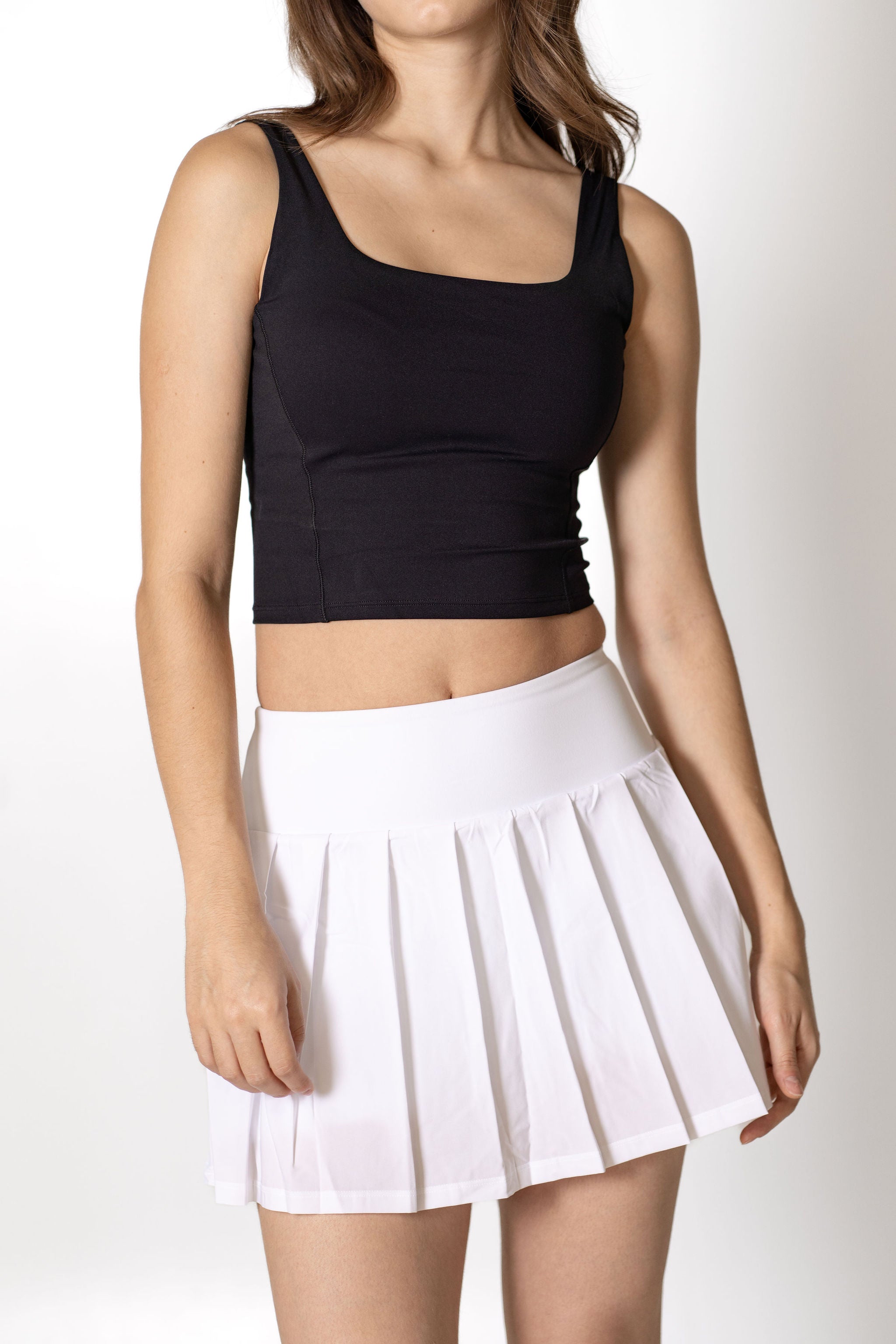 Tennis Cloud Skirt - White