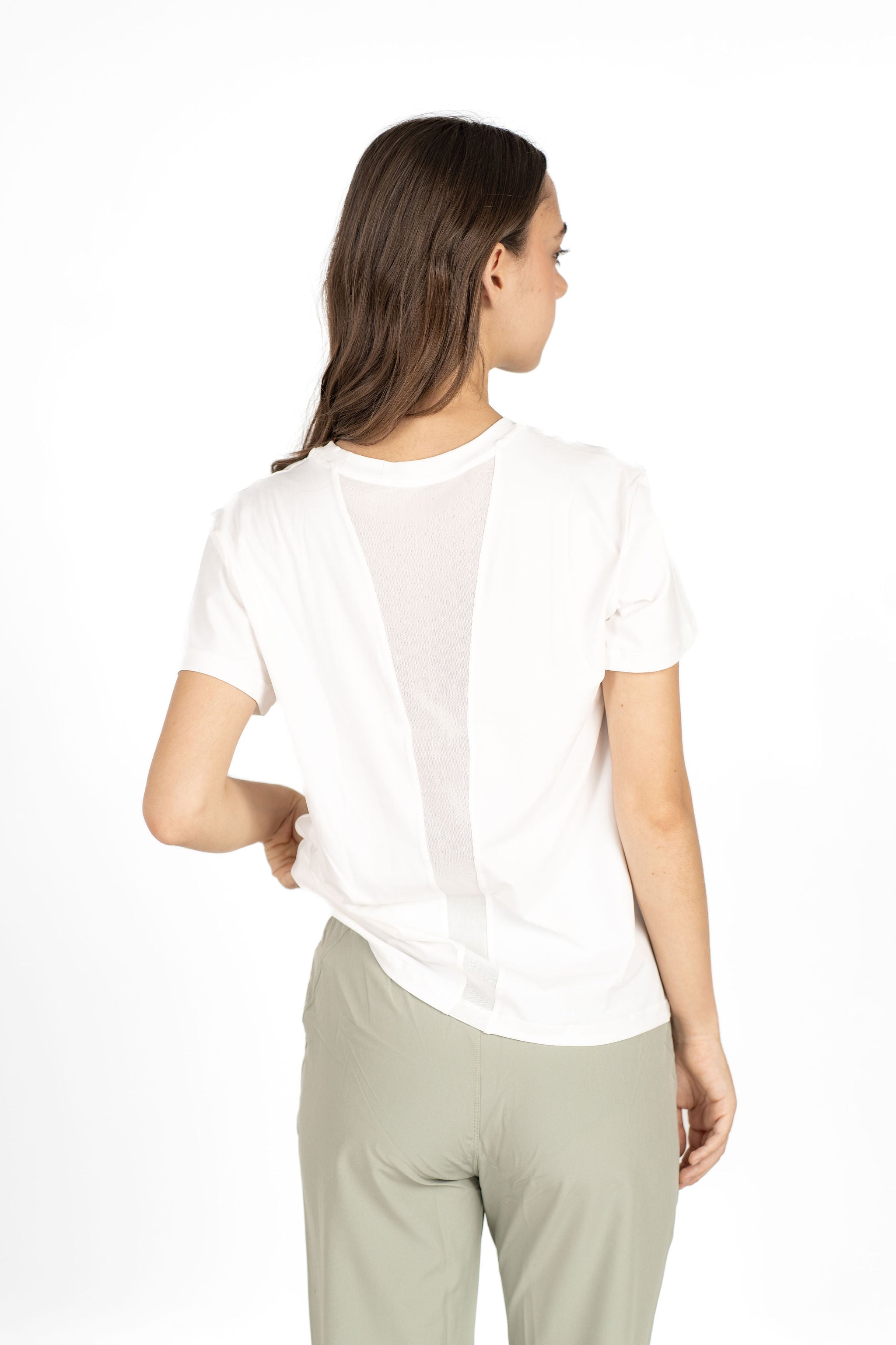 Airy Athletic Tee - Blanco