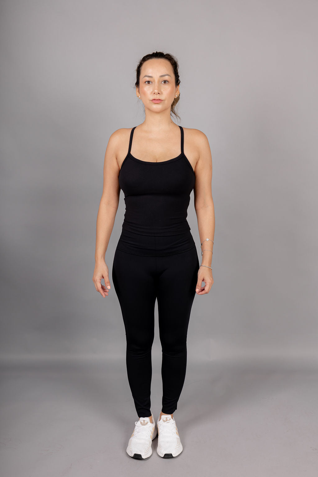 Alba Tank Bra - Negro