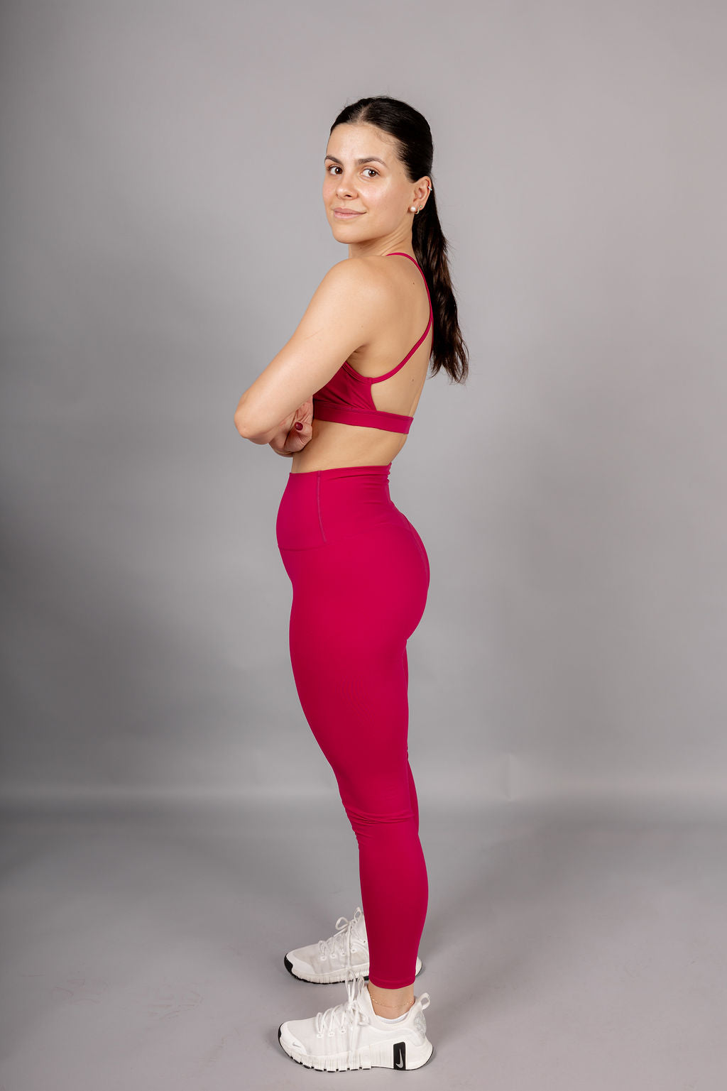 Frame Legging - Magenta