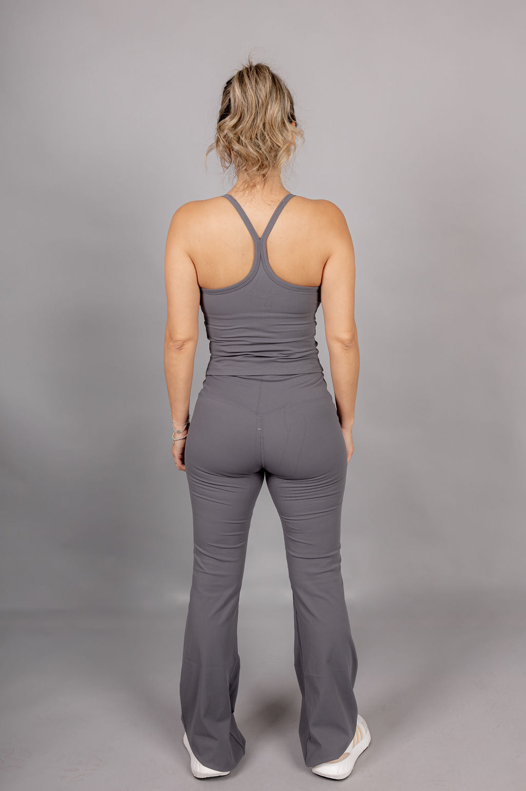 Alba Tank Bra - Gris Obscuro