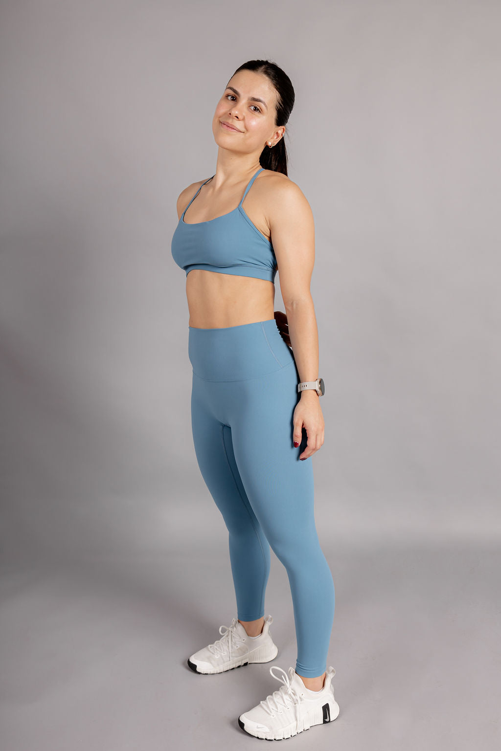 Frame Legging - Azul